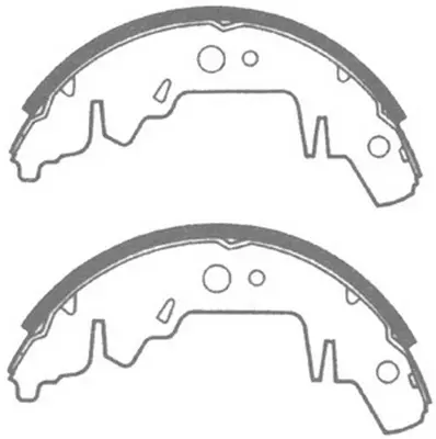 Brake Shoe Set (BS53814)