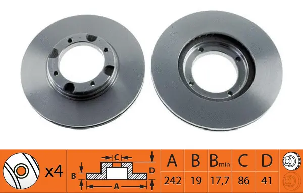Brake Disc (BR11105T)