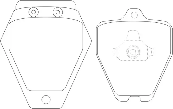 Brake Pad Set, disc brake (BP33105)