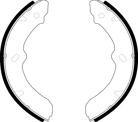 Brake Shoe Set (BS24460)