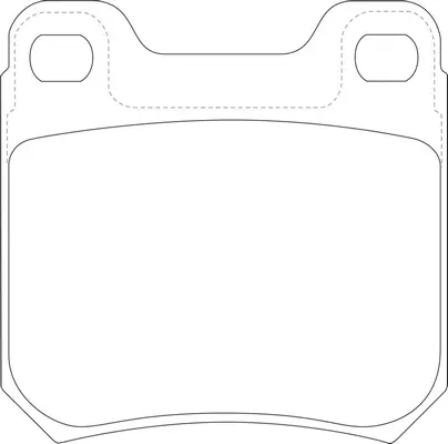 Brake Pad Set, disc brake (BP34024)