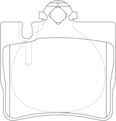 Brake Pad Set, disc brake (BP31200W)
