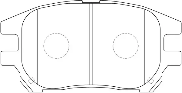 Brake Pad Set, disc brake (BP21481)