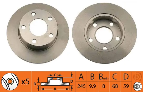 Brake Disc (BR33109)