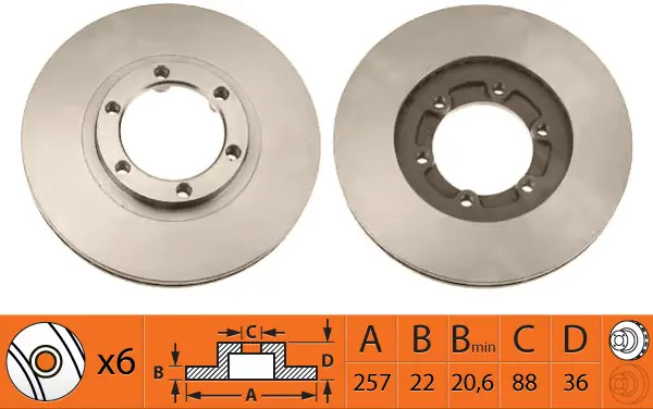 Brake Disc (BR24102T)