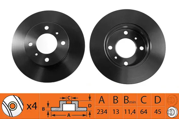 Brake Disc (BR23123)