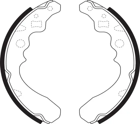 Brake Shoe Set (BS26027)
