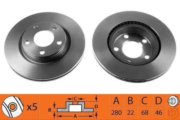Brake Disc (BR33123T)