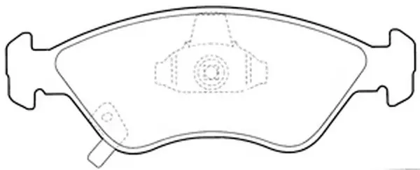 Brake Pad Set, disc brake (BP13810)