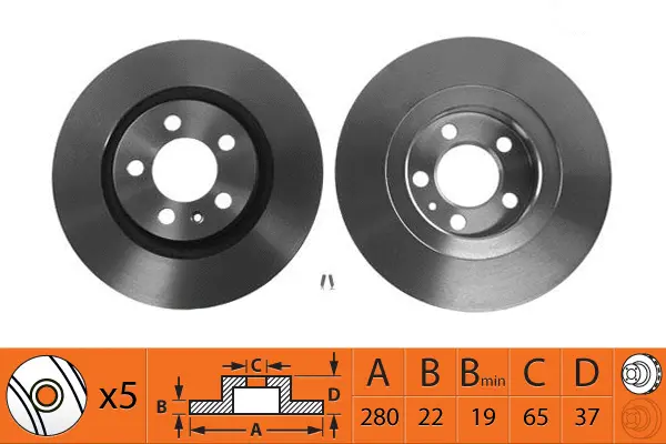 Brake Disc (BR33121T)