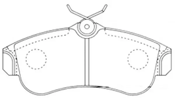 Brake Pad Set, disc brake (BP22180)