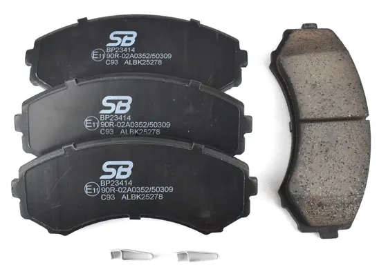 Brake Pad Set, disc brake (BP23414)