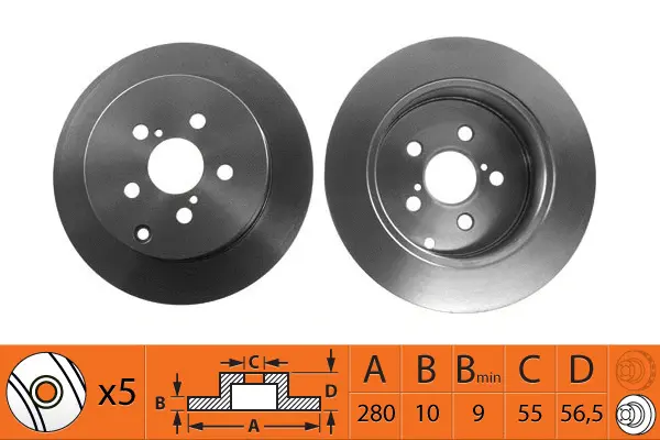 Brake Disc (BR21136)