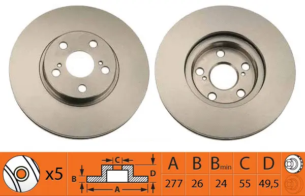 Brake Disc (BR21135T)