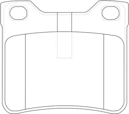 Brake Pad Set, disc brake (BP41265)
