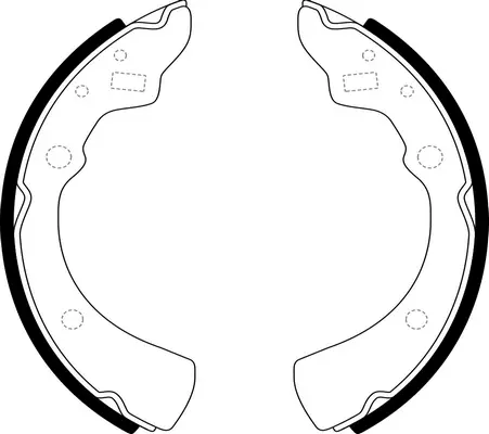 Brake Shoe Set (BS25329)