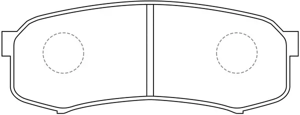 Brake Pad Set, disc brake (BP21243)