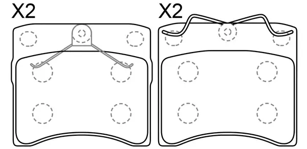 Brake Pad Set, disc brake (BP33278)