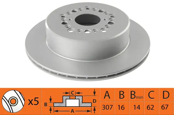 Brake Disc (BR21225T)