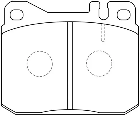 Brake Pad Set, disc brake (BP31003)