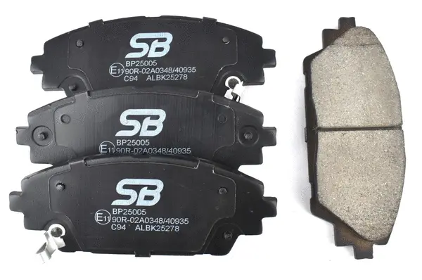 Brake Pad Set, disc brake (BP25005)