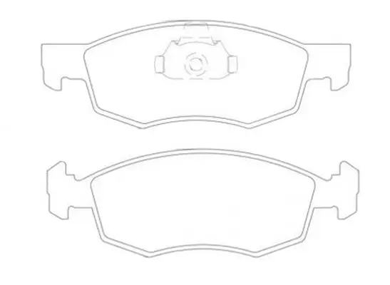 Brake Pad Set, disc brake (BP41131)