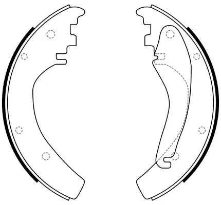 Brake Shoe Set (BS31006)