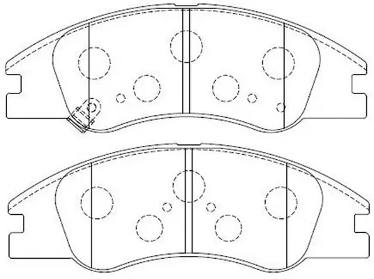 Brake Pad Set, disc brake (BP13060)