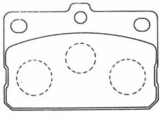 Brake Pad Set, disc brake (BP21014)