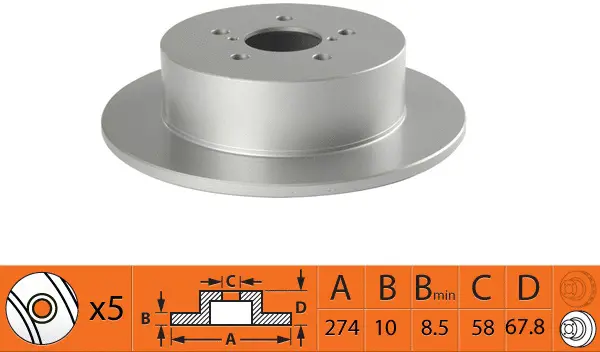 Brake Disc (BR27112)