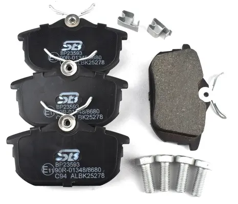 Brake Pad Set, disc brake (BP23593)
