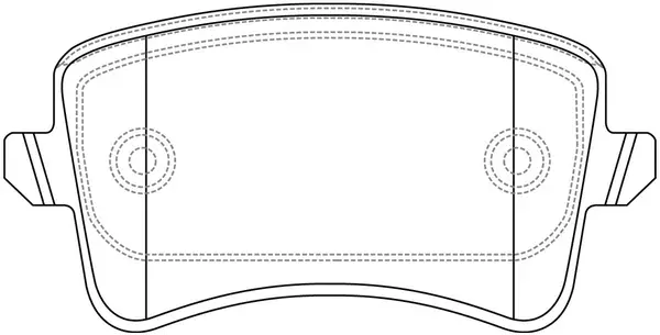 Brake Pad Set, disc brake (BP33478)