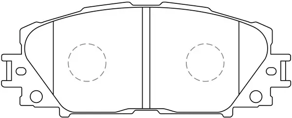 Brake Pad Set, disc brake (BP21508)