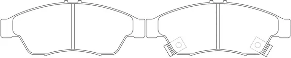 Brake Pad Set, disc brake (BP29804)