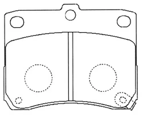 Brake Pad Set, disc brake (BP28436)