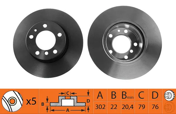 Brake Disc (BR32106T)
