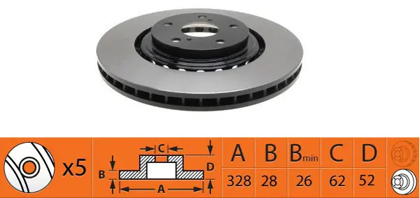 Brake Disc (BR21201T)
