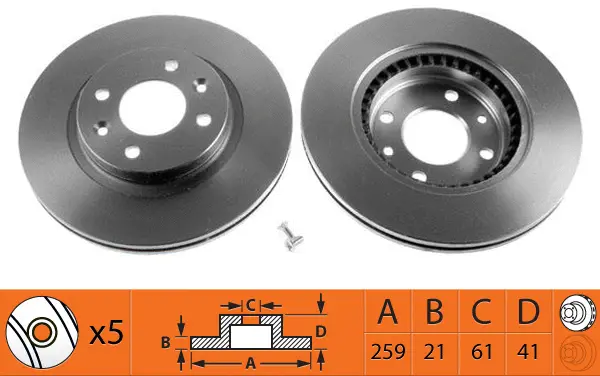 Brake Disc (BR22108T)