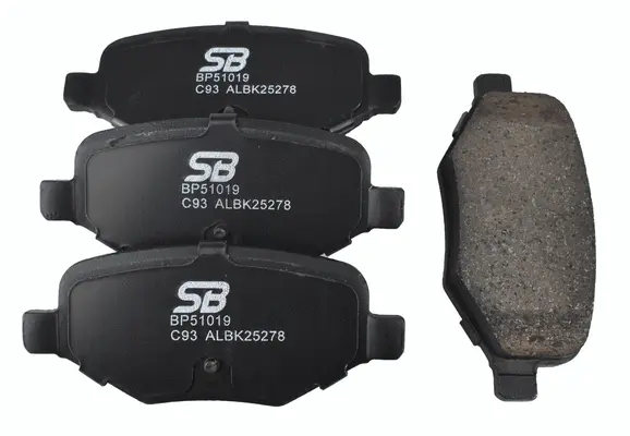 Brake Pad Set, disc brake (BP51019)