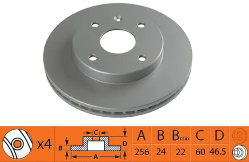 Brake Disc (BR12107T)