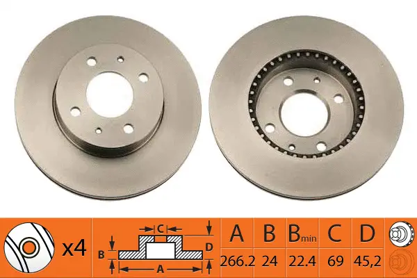 Brake Disc (BR23127)