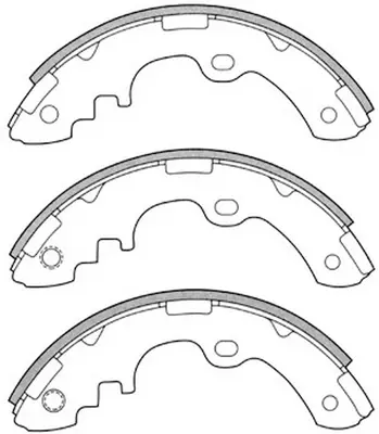 Brake Shoe Set (BS21276)