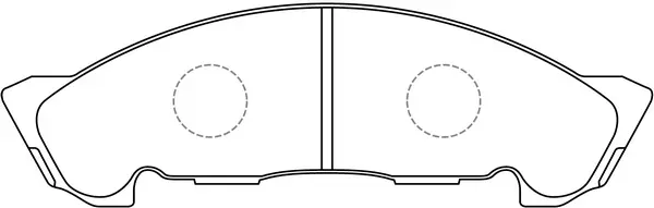 Brake Pad Set, disc brake (BP24384)