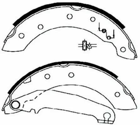 Brake Shoe Set (BS45530)