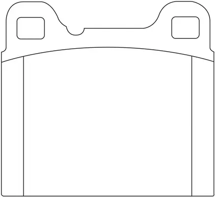 Brake Pad Set, disc brake (BP31007)