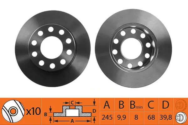 Brake Disc (BR33126)