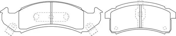 Brake Pad Set, disc brake (BP51317)