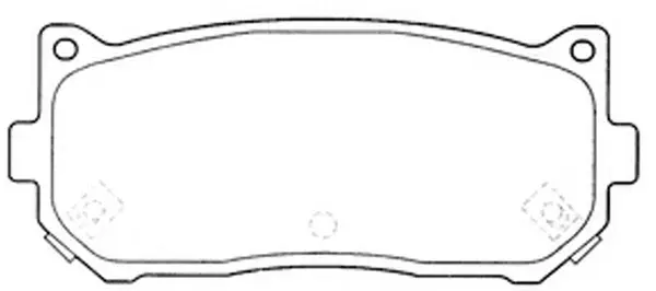 Brake Pad Set, disc brake (BP13528)