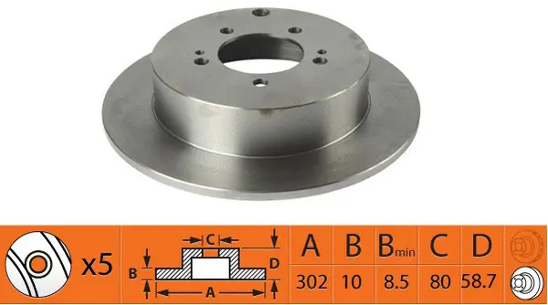 Brake Disc (BR23135)