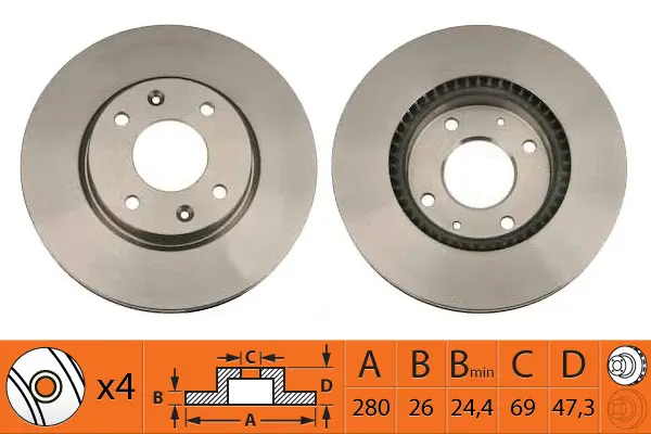 Brake Disc (BR11117T)